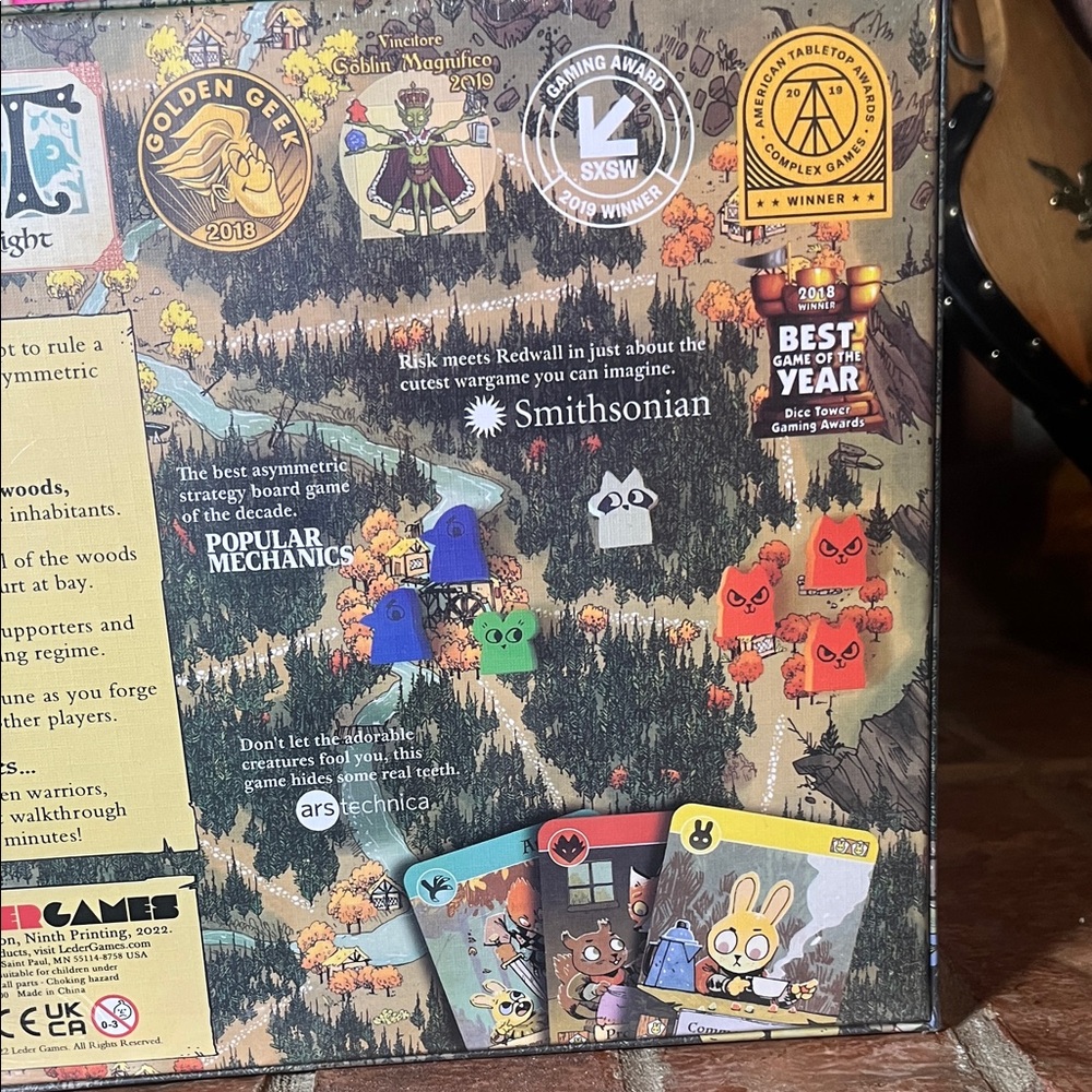 Root: A Game of Woodland Might and Right - Colorful Strategy Board Game - Picture 4 of 4